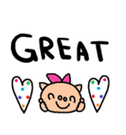 nenerin日常会話スタンプ355英語気遣い（個別スタンプ：22）