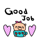 nenerin日常会話スタンプ355英語気遣い（個別スタンプ：39）
