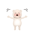 【毎日】クマタオル【送りやすい】（個別スタンプ：21）