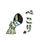 アンデッド動く⚰️フランケンの花嫁（個別スタンプ：3）