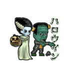 アンデッド動く⚰️フランケンの花嫁（個別スタンプ：23）