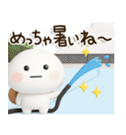 爽やか3D⛱️関西弁だいふくまるの元気な夏（個別スタンプ：6）