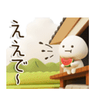 爽やか3D⛱️関西弁だいふくまるの元気な夏（個別スタンプ：36）