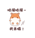 やさしいハムスターの日常挨拶スタンプ（個別スタンプ：6）