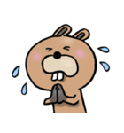 やみつきビーバー（個別スタンプ：3）