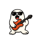 ロックあざらしのステージ日常（個別スタンプ：4）