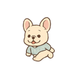 パジャマブルドッグの夢行進（個別スタンプ：1）