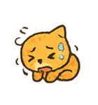 オレンジ猫のにぎやか日常（個別スタンプ：11）