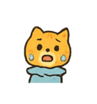 オレンジ猫のにぎやか日常（個別スタンプ：17）