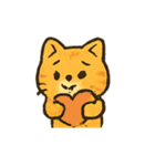オレンジ猫のにぎやか日常（個別スタンプ：19）