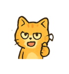 オレンジ猫のにぎやか日常（個別スタンプ：25）