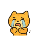 オレンジ猫のにぎやか日常（個別スタンプ：27）