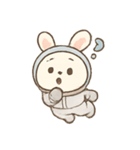 宇宙うさぎのスペースぼうけん（個別スタンプ：5）