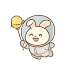 宇宙うさぎのスペースぼうけん（個別スタンプ：7）