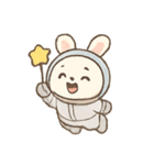 宇宙うさぎのスペースぼうけん（個別スタンプ：14）