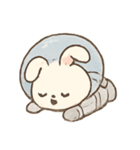宇宙うさぎのスペースぼうけん（個別スタンプ：15）