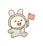 宇宙うさぎのスペースぼうけん（個別スタンプ：16）