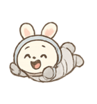 宇宙うさぎのスペースぼうけん（個別スタンプ：18）