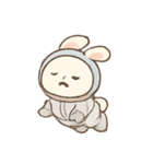 宇宙うさぎのスペースぼうけん（個別スタンプ：21）