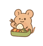 お弁当マウスのおひるごはん（個別スタンプ：1）