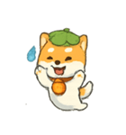 幽霊柴犬の灯籠行列（個別スタンプ：8）