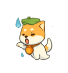 幽霊柴犬の灯籠行列（個別スタンプ：9）