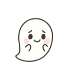 幽霊ちゃんとキョンシーくんのいたずら行進（個別スタンプ：7）