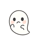 幽霊ちゃんとキョンシーくんのいたずら行進（個別スタンプ：9）