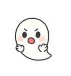 幽霊ちゃんとキョンシーくんのいたずら行進（個別スタンプ：17）