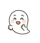 幽霊ちゃんとキョンシーくんのいたずら行進（個別スタンプ：18）