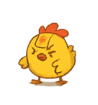 おふだヒヨコの退魔パトロール（個別スタンプ：3）