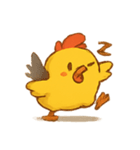 おふだヒヨコの退魔パトロール（個別スタンプ：17）