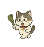 お祓いネコのどたばた七月（個別スタンプ：1）