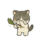 お祓いネコのどたばた七月（個別スタンプ：6）