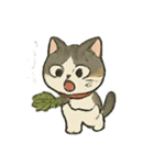 お祓いネコのどたばた七月（個別スタンプ：10）