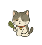 お祓いネコのどたばた七月（個別スタンプ：11）