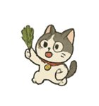 お祓いネコのどたばた七月（個別スタンプ：18）