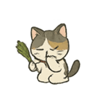 お祓いネコのどたばた七月（個別スタンプ：20）