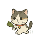 お祓いネコのどたばた七月（個別スタンプ：22）