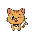 ゴロゴロご機嫌にゃんこ！（個別スタンプ：4）