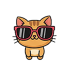 ゴロゴロご機嫌にゃんこ！（個別スタンプ：5）