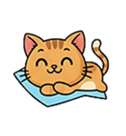 ゴロゴロご機嫌にゃんこ！（個別スタンプ：8）