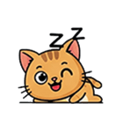ゴロゴロご機嫌にゃんこ！（個別スタンプ：14）
