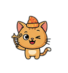 ゴロゴロご機嫌にゃんこ！（個別スタンプ：15）
