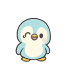 ほんわかペンギンハッピーウェーブ（個別スタンプ：5）