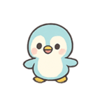ほんわかペンギンハッピーウェーブ（個別スタンプ：9）