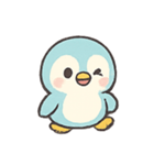 ほんわかペンギンハッピーウェーブ（個別スタンプ：15）
