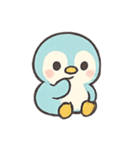 ほんわかペンギンハッピーウェーブ（個別スタンプ：18）