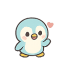 ほんわかペンギンハッピーウェーブ（個別スタンプ：21）