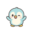 ほんわかペンギンハッピーウェーブ（個別スタンプ：22）